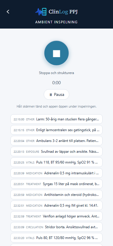 Ambient-inspelning